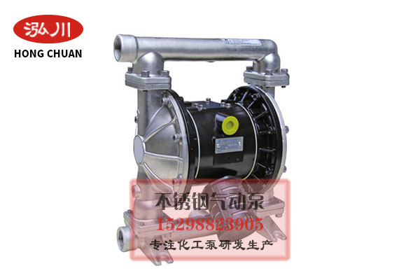 不銹鋼氣動隔膜泵無須用油潤滑